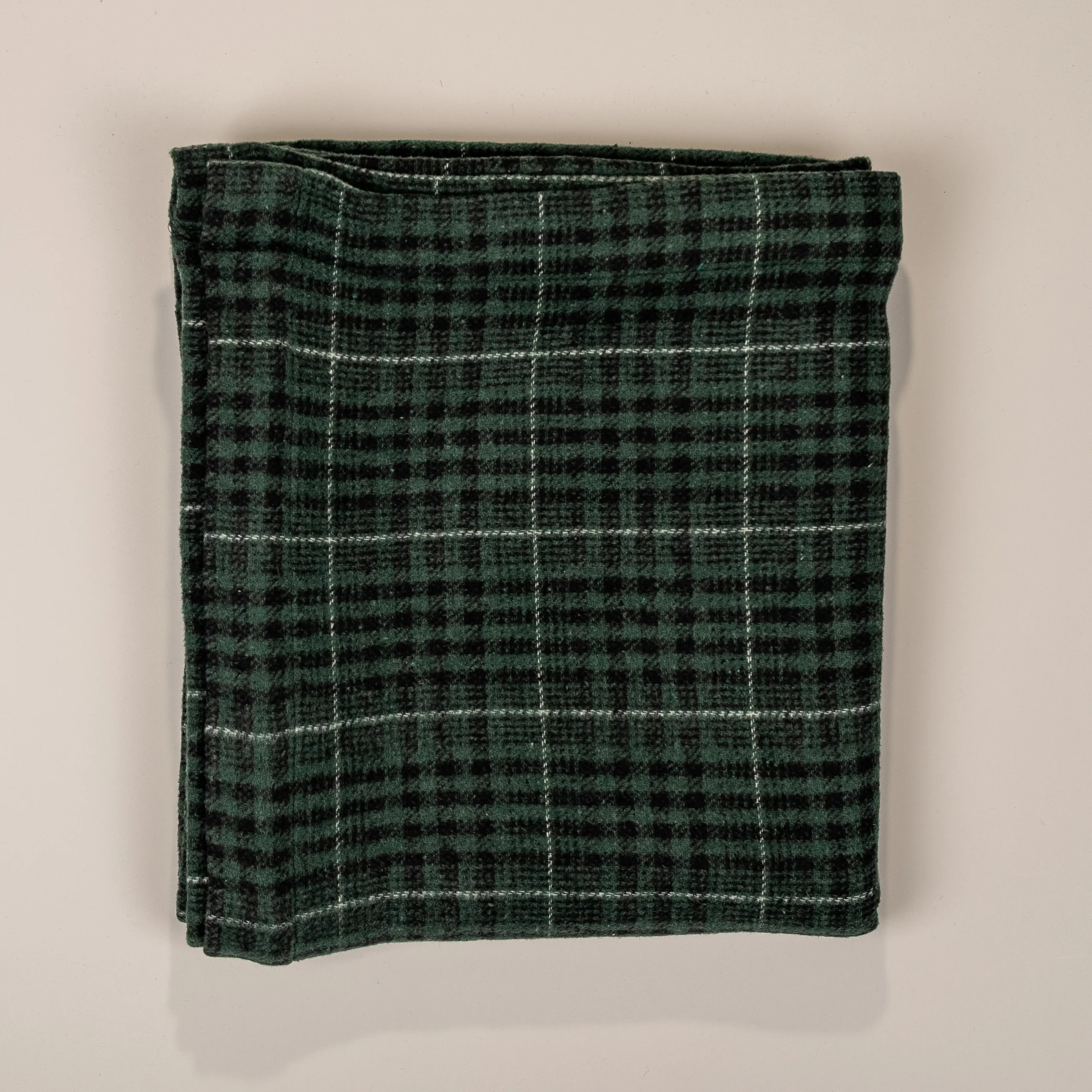 Kareli Yeşil Battaniye