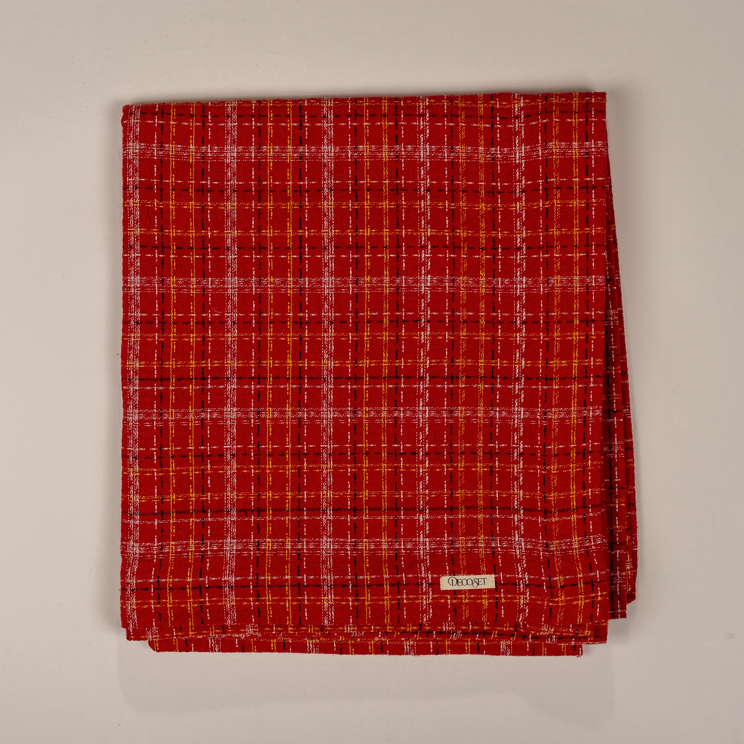 Kırmızı Kareli Battaniye