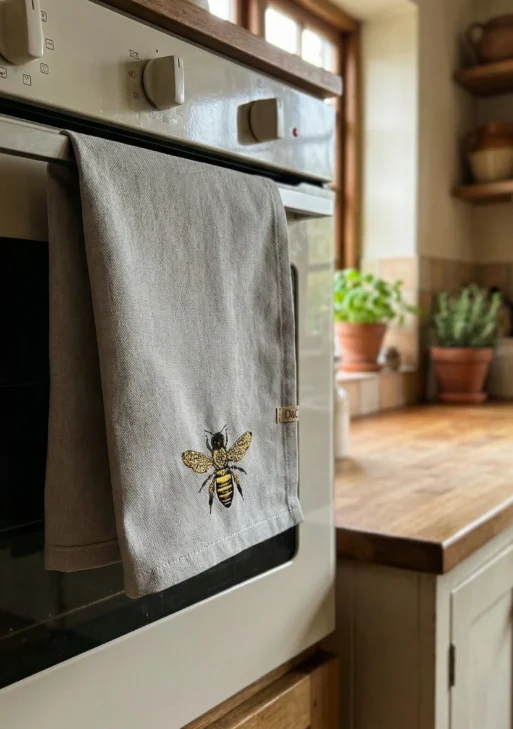 Arı Desenli Fırın Örtüsü