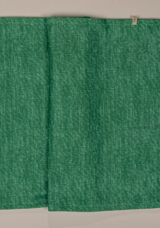 Yeşil Keten Görünümlü Runner