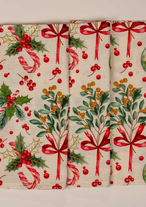 Yılbaşı Desenli Runner