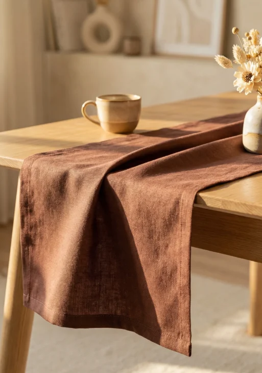 Koyu Kahverengi Runner