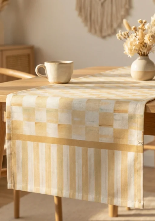 Sarı Mac Damalı Runner