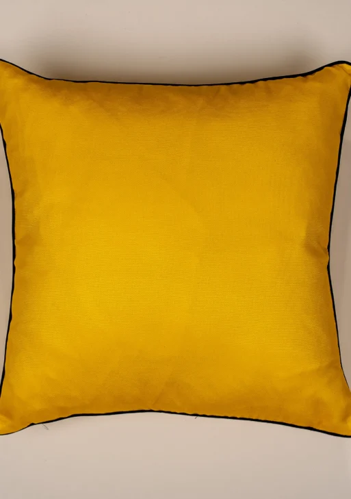 Sarı Rengi Kırlent Kılıfı